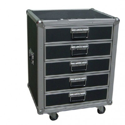 MLD-T324 with drawer Aluminium trolley case tools storage case