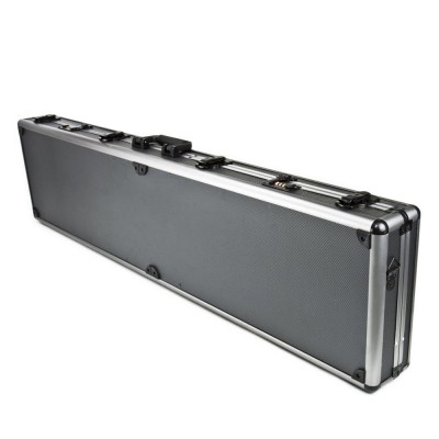 Aluminum hard Long rifle gun carry case tools equipement box