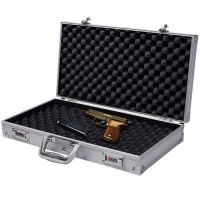 Portable Hard Case Carry Case Protective Guncase Gun Safe Box