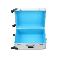 OEM abs aluminum equipment trolley luggage tool case